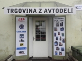 Idrija, Avtomarket Poltrini, Kosovelova ulica 9